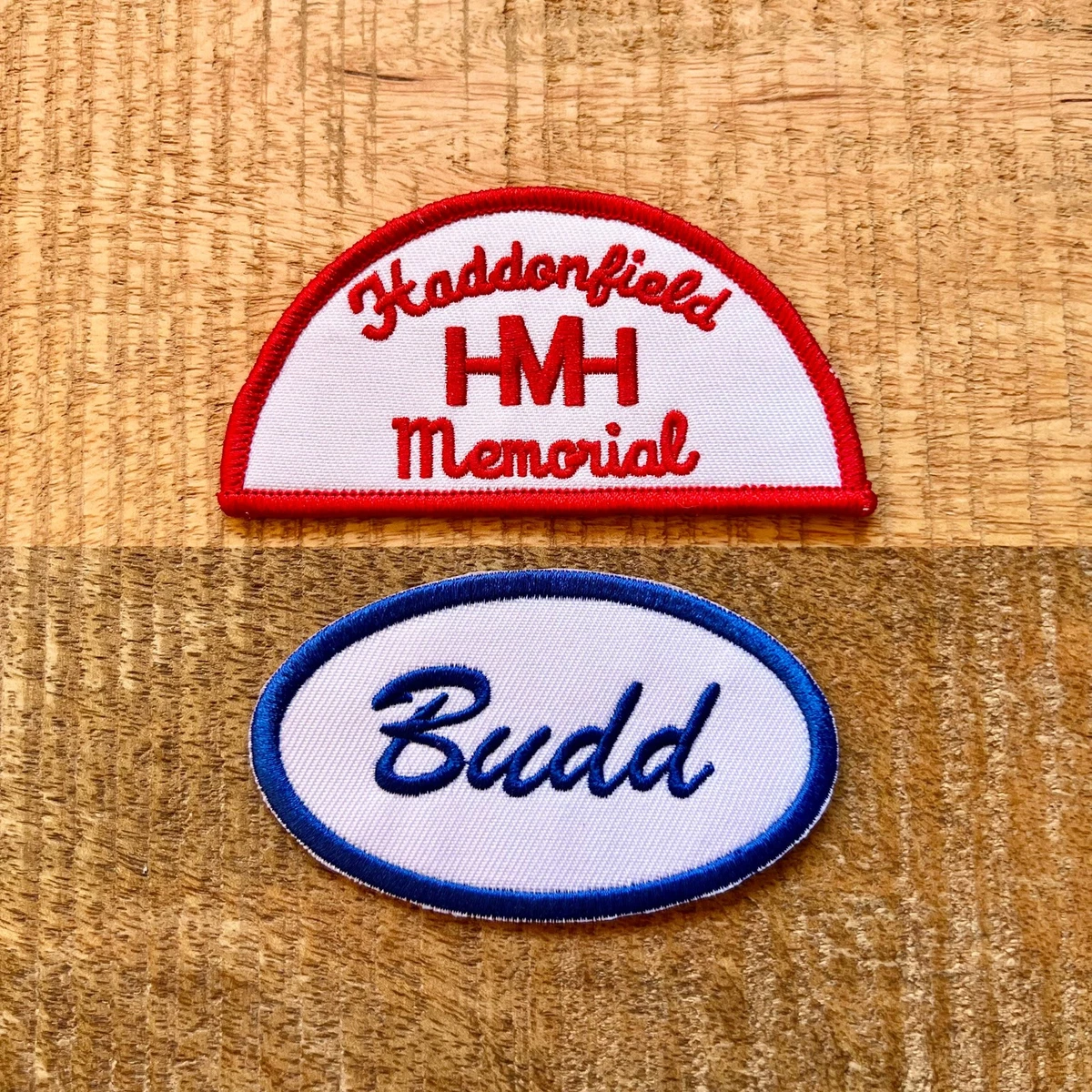 Halloween 2 Haddonfield Memorial Hospital Uniform Budd Jimmy Patch Embroidered