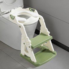 Potty Training Toilet Seat, Stable Potty Training Seat with Step Stool, 2 in ...