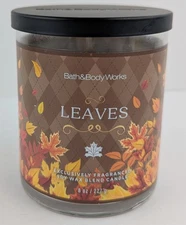 Bath & Body Works Leaves Single-Wick Jar Candle 8oz./227g