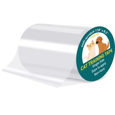 Door Protector from Dog Scratching - Cat Scratch 118" x 8.2", Clear