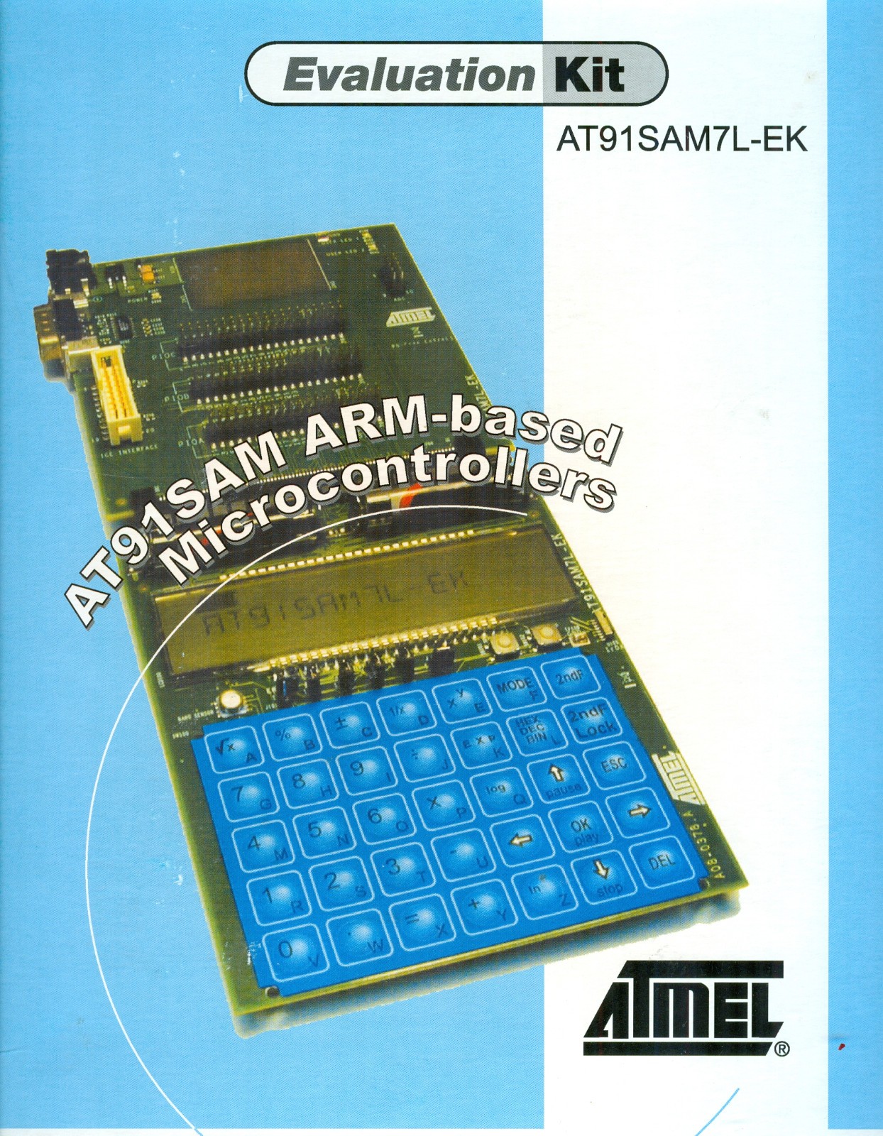 Matériel d'évaluation AT91SAM7L-EK ATMEL outil programmation et prototypage électronique ARM