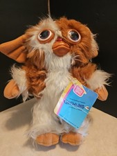 Gremlins GIZMO Hasbro Softies Plush 1984 With Tag 10" NOS Squeaker Works. NOS