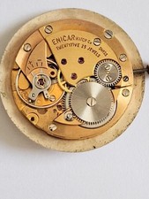 Enicar movement calibre AR 1010 for parts/restoration.