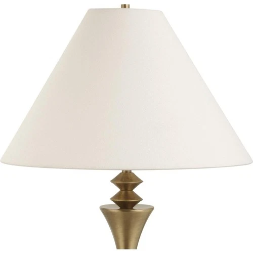 Uttermost 30578 Shaefer 30.25 inch 100.00 watt Brass Table Lamp Portable Light - Picture 3 of 5