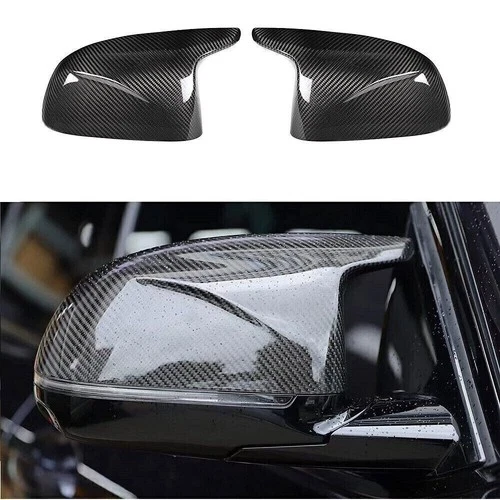 Dry Carbon Fiber Mirror Cover For BMW X3M X4M X5M X6M F97 F98 F95 F96 2019-2022