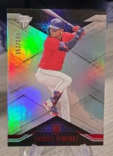 Andres Gimenez 2021 Panini Chronicles Titanium Red /199 Rookie #14 Cleveland RC