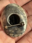 Vintage Sterling Silver Western Cowboy Hat Brooch Pin — photo 5
