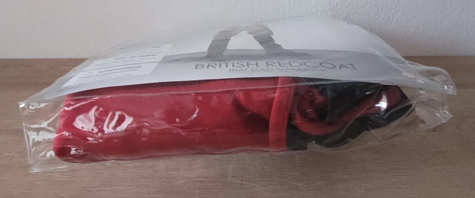 Disfraces California Disfraz Abrigo Rojo Británico - Niño Talla L (10-12) Sin Sombrero Foto 2 de 4