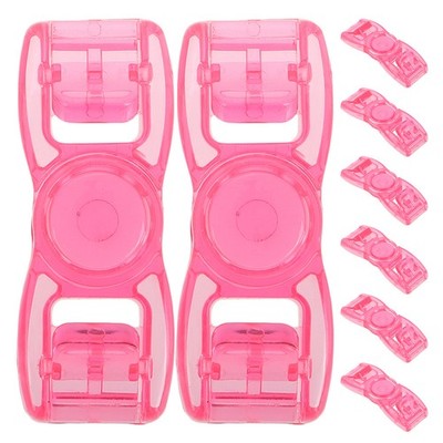  8 Pcs Swimming Goggles Buckle Clip Replacement Fastener Repair Parts
