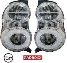 SET Rückleuchten L+R weiss klar / white clear für Smart 451 ForTwo Brabus TÜV