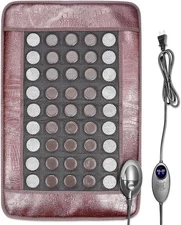 Far Infrared Heating Pad-Low EMF-Back-Shoulders-Jade and Tourmaline 2025 Upgrad