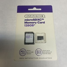 Infinitive 128GB Micro SDXC Memory Card Adapter -- MF1982