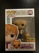 Funko Pop! Vinyl: Fruits Basket - Kyo with Cat - Hot Topic (Exclusive) #888
