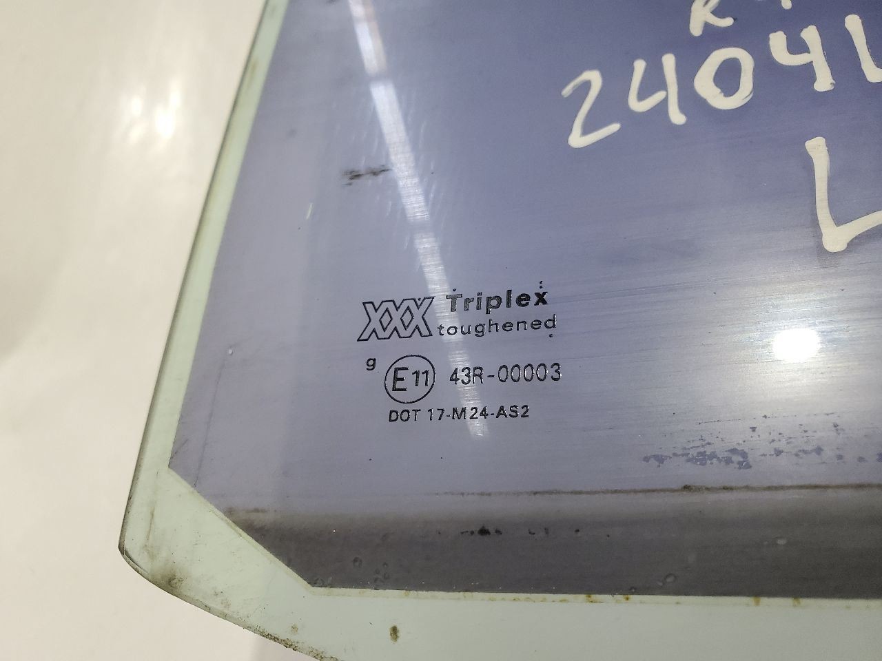1990 Bentley Turbo R OEM Left Rear Door Glass