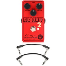 Electro-Harmonix Big Muff Pi 2 Fuzz Pedal with EBS Patch Cables