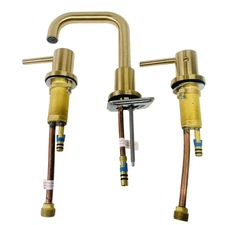 Signature Hardware 483894 Lexia 1.2 GPM Widespread Bathroom Faucet- Brushed Gold