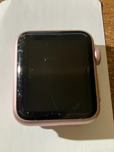 Apple Watch Series 1 38mm Rose Gold Aluminum Parts Repair Not Working