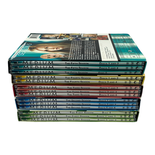 Medium Series Complete Seasons 1 to 5 DVDs - Picture 3 of 8