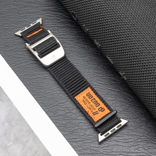 Nylon Loop Strap for Apple Watch Band Ultra 2 49mm Bracelet iwatch 10 9 8 7 6 SE - Picture 8 of 11