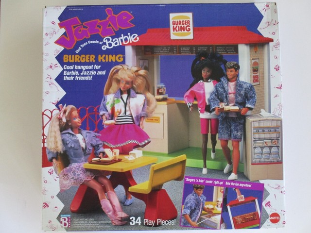 barbie burger king playset