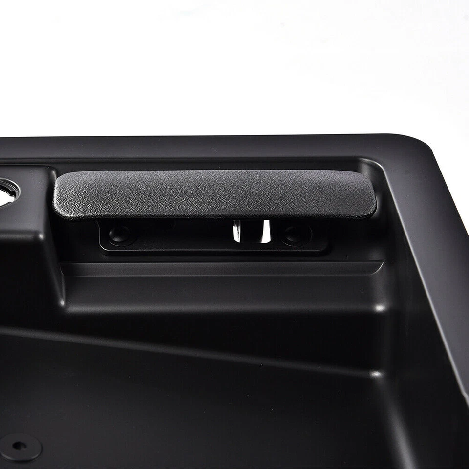 Manija de puerta de carga trasera derecha y soporte de matrícula apto para Ford E150 - E350 GP Foto 3 de 4