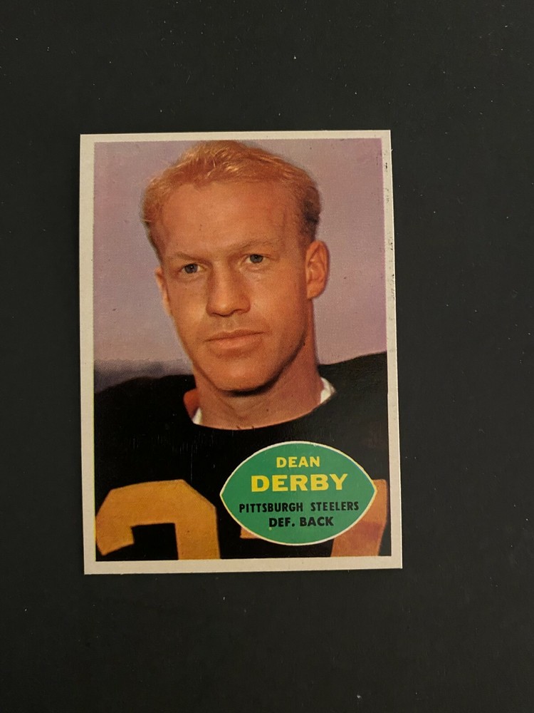 1960 TOPPS FOOTBALL #99 DEAN DERBY MINT-MINT-MINT-MINT-MINT
