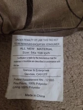 Curtains 54 X 108 100% Polyester