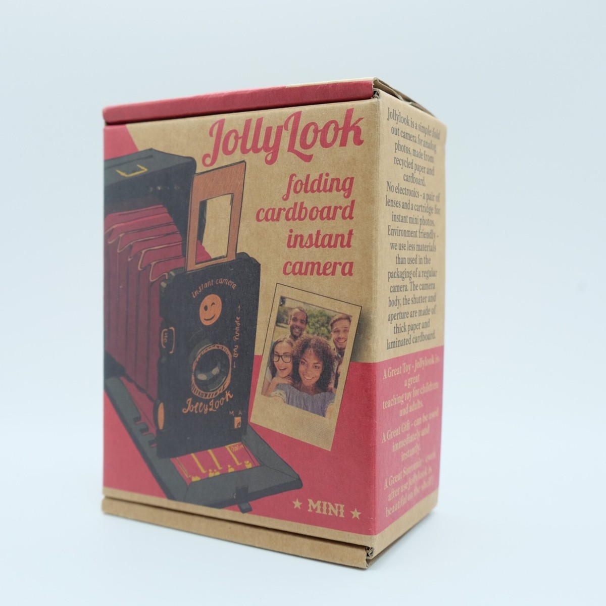 JollyLook Instant Instax Folding Camera Made from Recycled