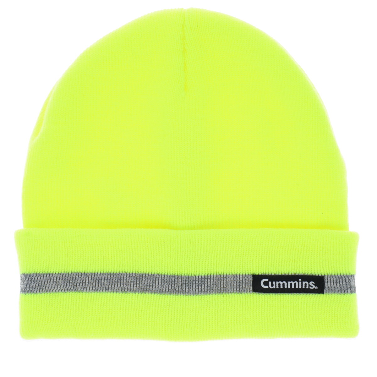 Зимняя вязаная шапочка Cummins Unisex Hi Vis - флуоресцентная желтая шапочка для часов 3590₽