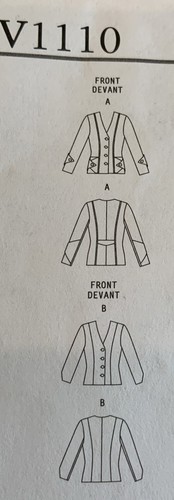 Vogue Todays Fit By Sandra Betzina Sewing Pattern #1110 - Picture 6 of 9