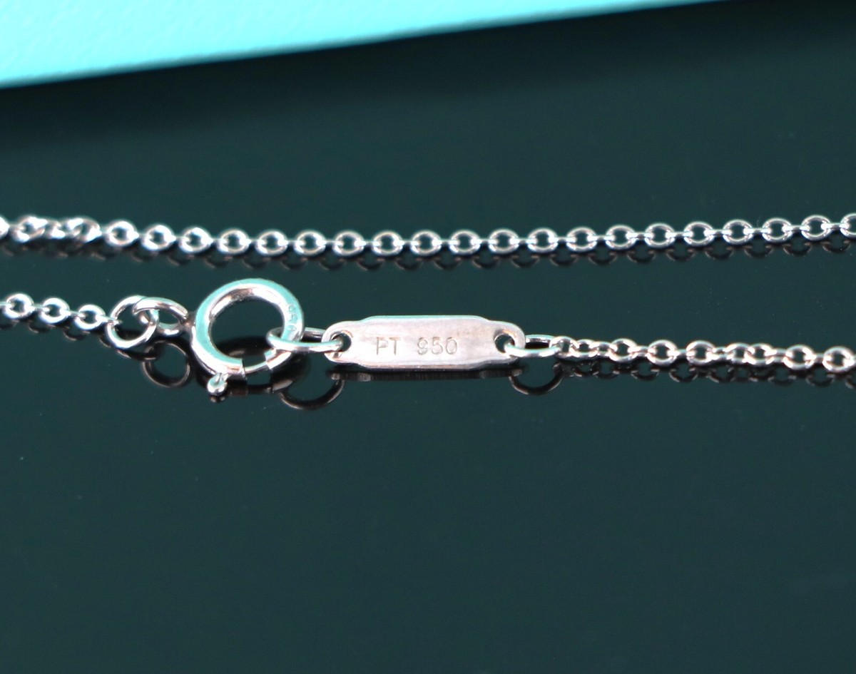 Tiffany & Co. - 専用です $4550 Tiffany & Co Platinum Pave Bezel Diamond Jazz Drop