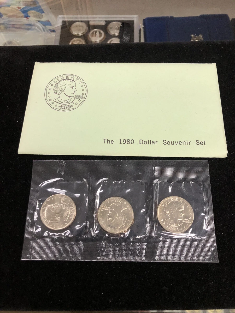 25+ U.S. Mint 1980 Susan B Anthony Dollars (1979-1981, 1999) for