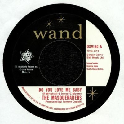 NEU - MASQUERADERS / GENTLEMEN FOUR - Do you love me baby / You can't - OSV180