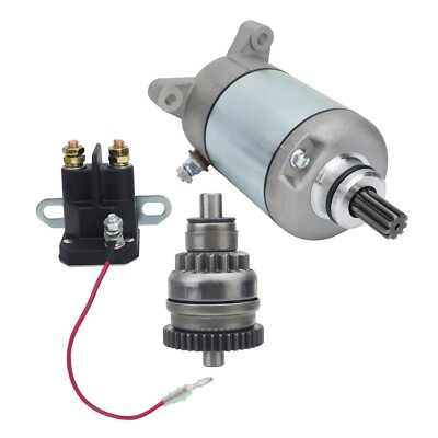 Starter for Polaris ATP 330 500 4x4 2004 with Bendix & Relay