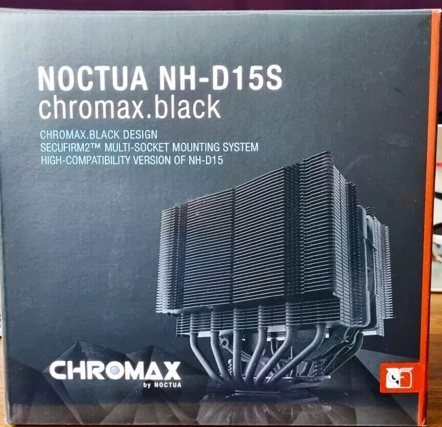 Noctua NH-D15 chromax.black, Dual-Tower CPU cooler (140mm, Black