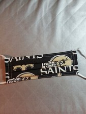 Handmade face mask washable adult, New Orleans Saints