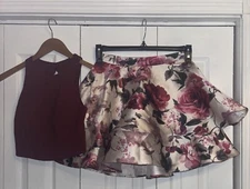 City Triangles Two Piece Dress Size 0