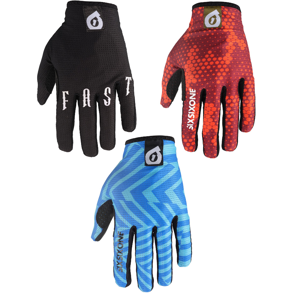 SixSixOne 661 Youth Comp Gloves Kids Full Finger Protection MTB Mountain  Bike