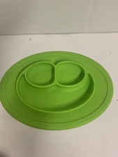 EzPz Silicone Frog face baby plate