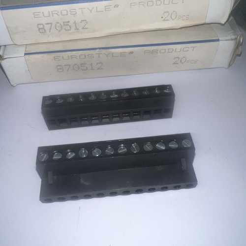 Screw Through Terminal Block 12 Position By Beau Interconnect Sys Cat No. 870512 - Picture 2 of 13