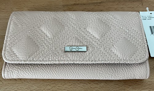 jessica simpson powder blush wallet