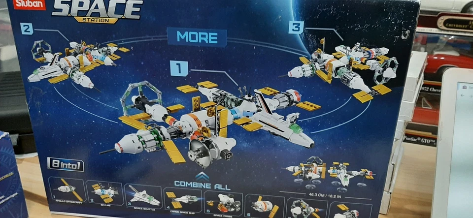 Building Blocks Sluban M38-B0732 SPACE - INTERNATIONAL SPACE STATION (512PCS) - Image 2 of 2