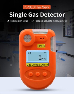 CO Single Gas Detector Waterproof Carbon Monoxide Gas Tester Range 0-2000ppm