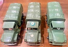 Vintage Tim-Mee Processed Plastics U.S. Army 2 1/2 Ton Truck Made in USA (3)