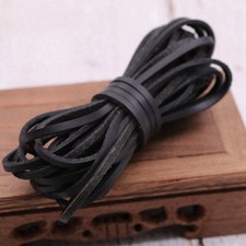 5M 3mm First Layer Cowhide Leather Rope DIY Bracelet Necklace Accessories rope