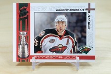 2003-04 Pacific Quest for the Cup Base #52 Andrew Brunette - Minnesota Wild