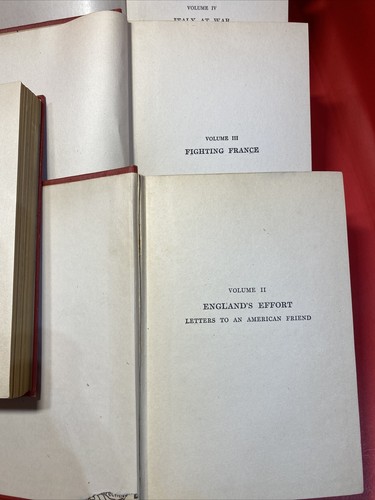 Collection Of 5 Books 1919 The War On All Fronts, Great Condition Must See! - Picture 4 of 11