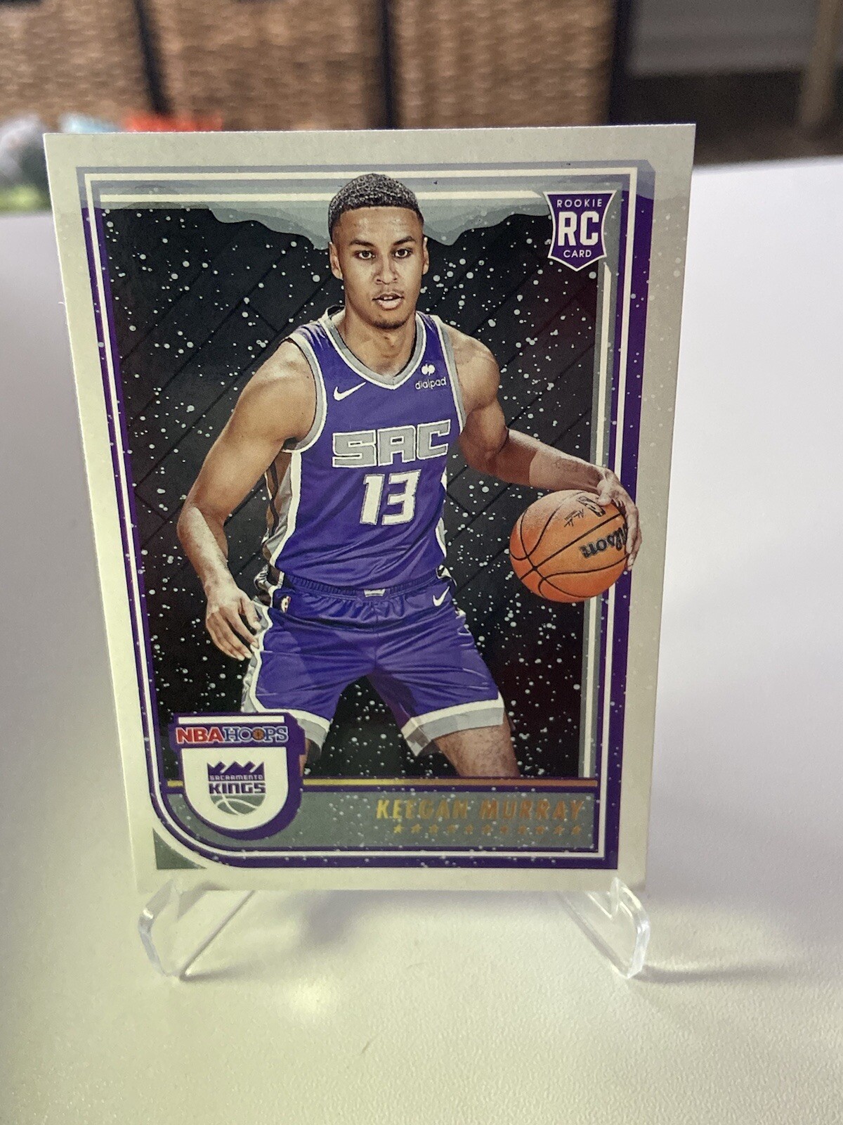 2022-23 NBA Hoops Winter Rookie Keegan Murray #234 Sacramento Kings