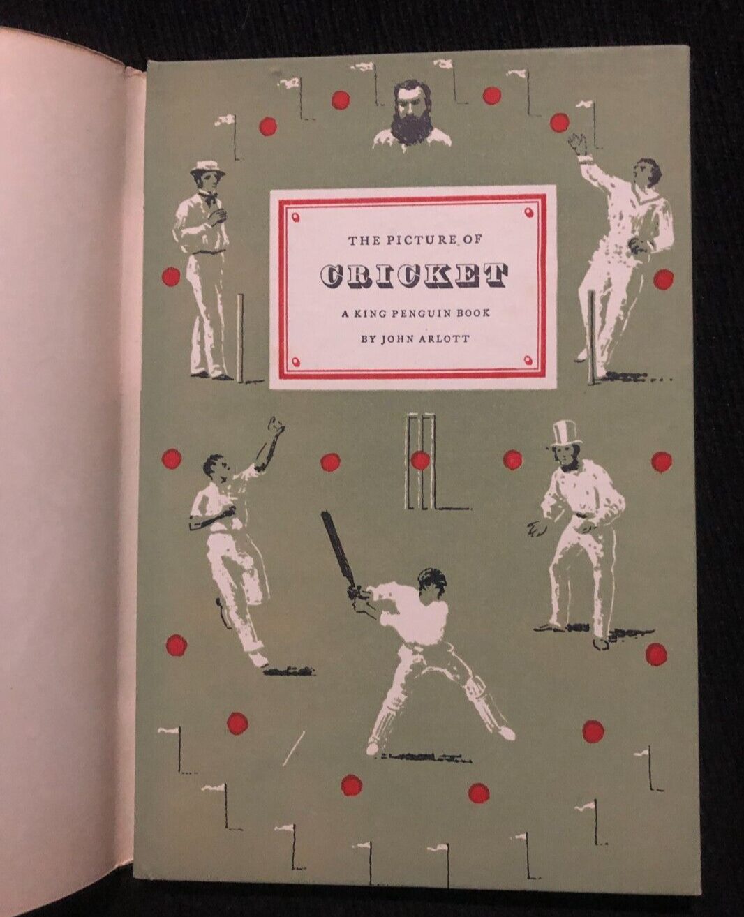 The Picture Book of Cricket,John Arlott, 1955, Hardback with dust cover