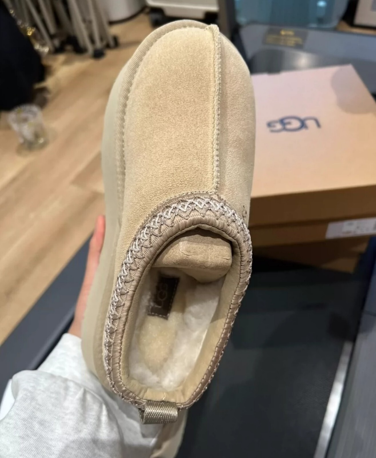 UGG Tasman Womens Slippers Mustard Seed 5955 MSWH Cuisine reunionnaise